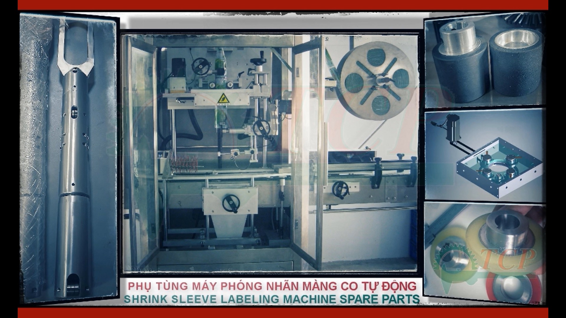 Máy Phóng Nhãn Màng Co Tự Động